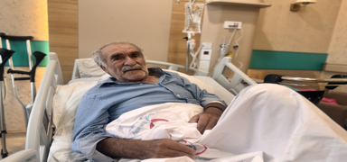 Bidondaki benzini ate�le test etti: Az kals�n baca�� ampute ediliyordu