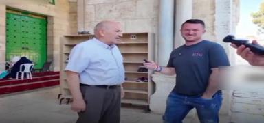 Mescid-i Aksa'ya girebilmek i�in bunu yapt�