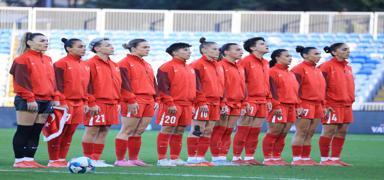 Kad�n A Milli Tak�m�'n�n konu�u Kosova