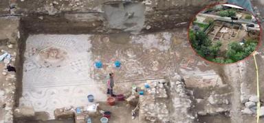 Papa'nn ziyareti ncesi znik'te yeni keif! lk kez grntlendi