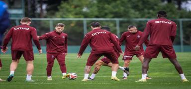 Trabzonspor, Galatasaray mann hazrlklarn srdrd