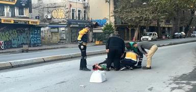 �SK�'nin yar�m b�rakt��� yol kaza getirdi: ���inin baca�� k�r�ld�