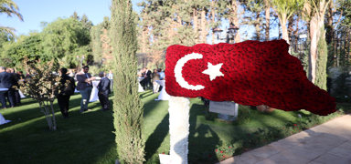 �am'da 102. y�l resepsiyonu: �ki millet aras�ndaki dostlu�a vurgu