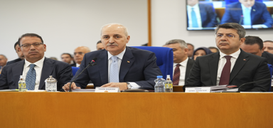 TBMM Ba�kan� Kurtulmu�'tan yeni anayasa mesaj�