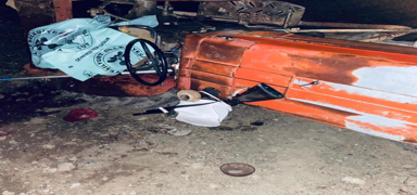 Tokat'ta devrilen trakt�r�n s�r�c�s� �ld�