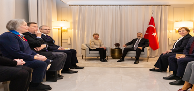 Bakan Fidan, Finlandiya �slam Cemaati temsilcilerini kabul etti