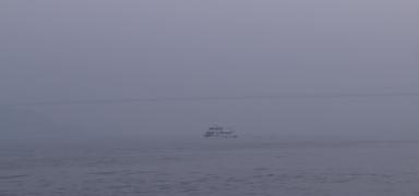 �stanbul'da yo�un sis