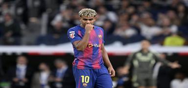 Barcelona'n�n ba�kan� Laporta'dan Yamal'a destek