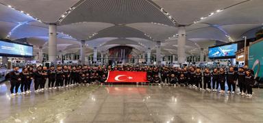 Milli sporcular, 6. slami Dayanma Oyunlar iin Riyad'a gitti