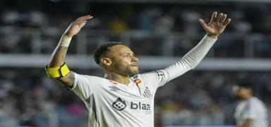 Santos'tan Neymar iin szleme aklamas