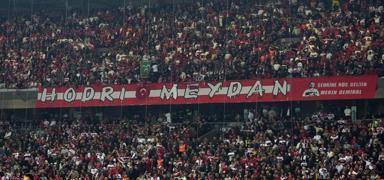 Kocaelispor taraftarna 'milli ma' dl