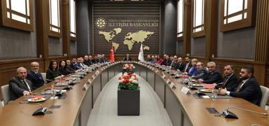 T�rkiye Bas�n Federasyonu'ndan �leti�im Ba�kan� Burhanettin Duran'a ziyaret