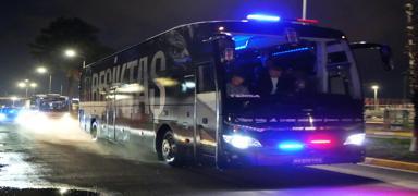 Be�ikta� kafilesi, Antalya'ya ula�t�