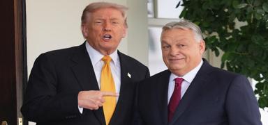 G�zler Washington'da: Beyaz Saray'da Orban-Trump zirvesi