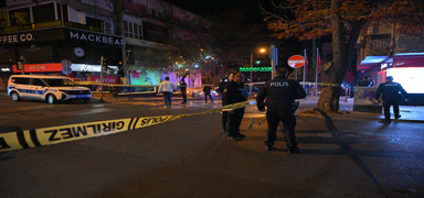 Ba�kentte silahl� kavga