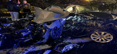 Ata�ehir'de 5 arac�n kar��t��� zincirleme kaza: Yaral�lar var