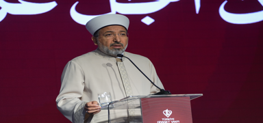 Diyanet ��leri Ba�kan� Arpagu�'tan Gazze mesaj�: Halk en temel insani ihtiya�lardan mahrum b�rak�lmaktad�r