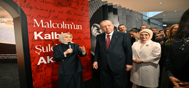 Cumhurba�kan� Erdo�an 'Yank�lar' sergisinde