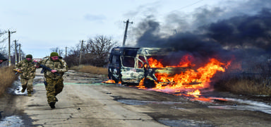 Ukrayna'dan �HA sald�r�s�: B�lgede acil durum ilan edildi