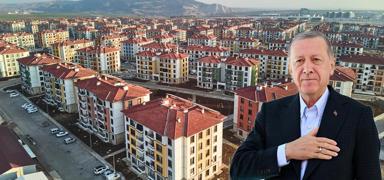 350 bininci deprem konutu bug�n teslim edilecek: T�rene Ba�kan Erdo�an da kat�lacak