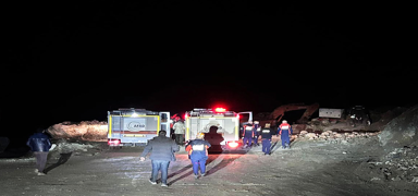 Sivas'ta maden oca��nda g���k