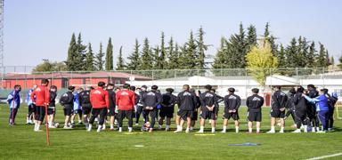 Gaziantep FK, Kayserispor'a haz�rlan�yor