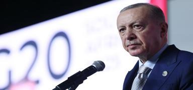 Cumhurba�kan� Erdo�an, G20'den duyurdu: Putin'den rica edece�im