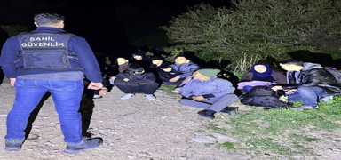 Edirne ve K�rklareli'nde 9 d�zensiz g��men yakaland�