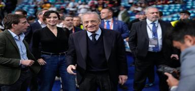 Florentino Perez'den sert ��k��: Barcelona'n�n �demeleri tamamen yanl��