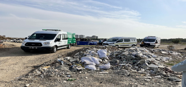 �ekyata iple ba�lanm�� hal�n�n i�inden ceset ��kt�