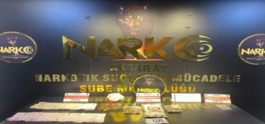 Aksaray'da uyu�turucu operasyonu: Zehir tacirleri tutukland�