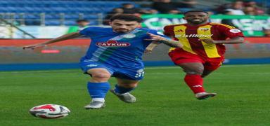 Kayserispor, �aykur Rizespor'u tek golle y�kt�
