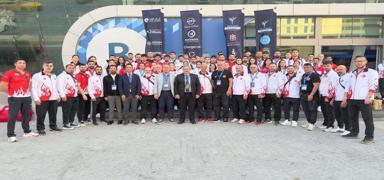 Milli sporcular, Abu Dabi'de 39 madalya kazand