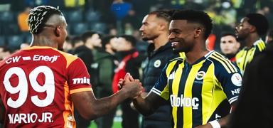 Derbi sonras� dostluk mesaj�