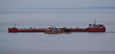 Ukrayna'dan Karadeniz'de sald�r�ya u�rayan VIDVOLGA 2 gemisine ili�kin a��klama