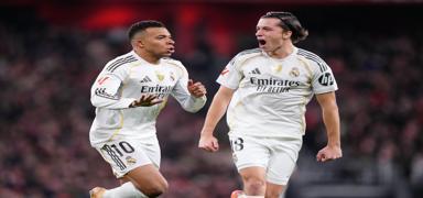 Mbappe y�ld�zla�t�, Real Madrid 3 golle kazand�
