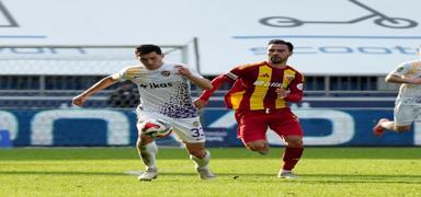 Ey�pspor evinde Kayserispor ile puanlar� payla�t�