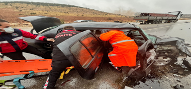 Kahramanmara�'ta feci kaza! 1 ki�i hayat�n� kaybetti