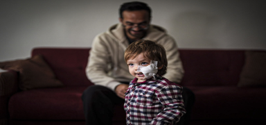 Ankara'da pitbull sald�r�s�na u�rayan iki karde�ten Efe de taburcu edildi