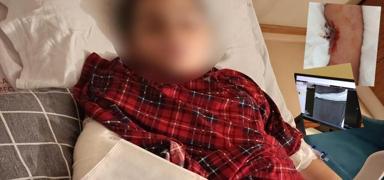 �lkokulda deh�et! 9 ya��ndaki �ocuk arkada��n�n kolunu iki yerinden k�rd�