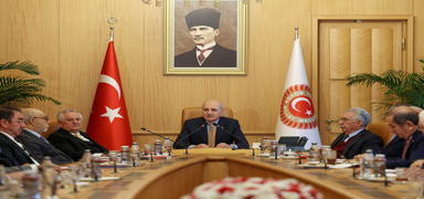 TBMM Ba�kan� Kurtulmu�, Do�u ve G�neydo�u Anadolu'daki illerin eski milletvekillerini kabul etti
