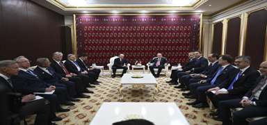 A�kabat'ta Erdo�an-Putin zirvesi! Kremlin: T�rkiye ile 3. �lkelerin bask�s�n�n �stesinden geliyoruz