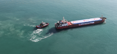 K�z�lay'�n 19. Gazze '�yilik Gemisi' dualarla yola ��kt�