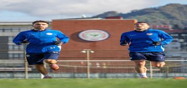 �aykur Rizespor'da Gaziantep FK mesaisi ba�lad�