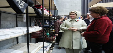 Emine Erdo�an, TOGEM-DER'in 'Arts�n Eksilmesin D�n���m Pazar�'n�n a��l���na kat�ld�