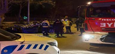 Kald�r�ma �arpan otomobil 200 metre savruldu: 1 �l�, 1 a��r yaral�