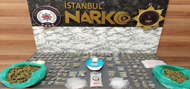 Polisi g�r�nce camdan att�lar! �stanbul'da uyu�turucu operasyonu