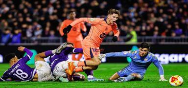 Barcelona, Kral Kupas�'nda son 16'ya y�kseldi