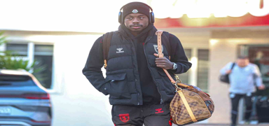 Samsunspor, UEFA Konferans Ligi'nde ilk 8 i�in Almanya'ya u�tu