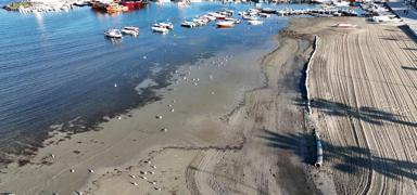 Marmaraere�lisi'nde deniz 20 metre �ekildi